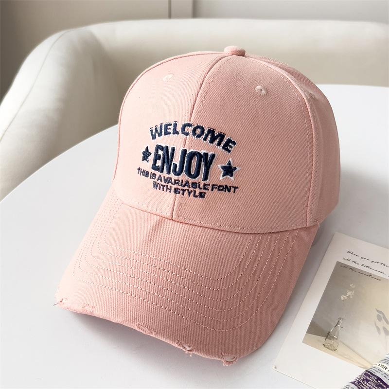 New Three dimensional Embroidered Letter Baseball Hat for Women In Spring and Summer Fashion Versatile Sun Protection Baseball Cap Showing Small Face adjustable
New Three dimensional Embroidered Letter Baseball Hat for Women In Spring and Summer Fashion Versatile Sun Protection Baseball Cap Showing Small Face adjustable