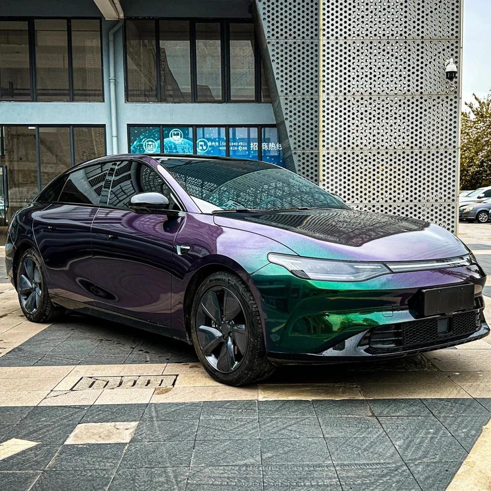 Car Sticker Diamond Purple&Gerrn Wrap Vinyl Film Color Change Film PET Bubble Free Decals Car Sticker Interior Exterior 50x300cm
Car Sticker Diamond Purple&Gerrn Wrap Vinyl Film Color Change Film PET Bubble Free Decals Car Sticker Interior Exterior 50x300cm