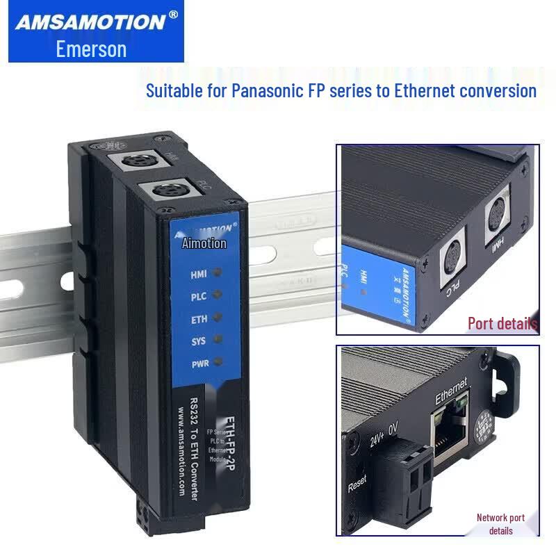 Aimo Xun Ethernet Module for Panasonic FP Series PLC
Aimo Xun Ethernet Module for Panasonic FP Series PLC