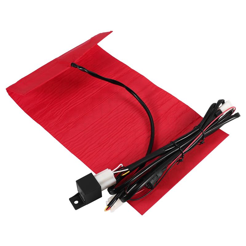 25W 12V Universal Motorcycle ATV Seat Heated Cushion Winter Warmer Waterproof Pad Heating Pad Mat-A99D червоний
25W 12V Universal Motorcycle ATV Seat Heated Cushion Winter Warmer Waterproof Pad Heating Pad Mat-A99D червоний