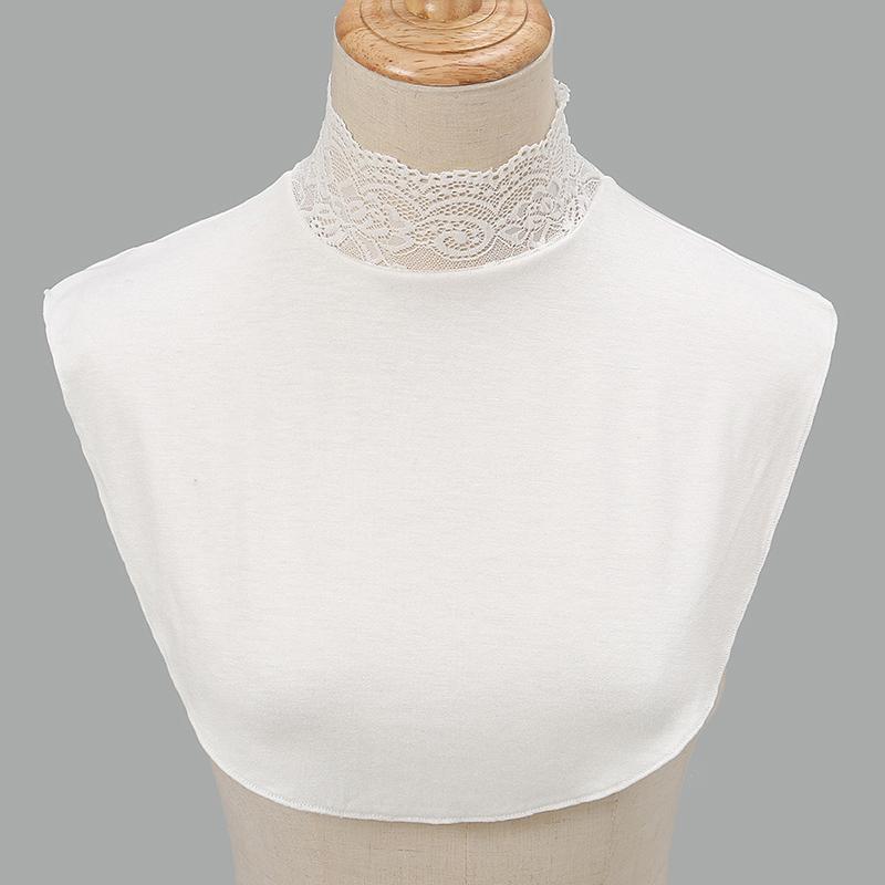 Fashion Soft Lace Modal False Collar For Woman Plain Mock Neck Half Top Detachable Collars Ladies Inner Neck Cover Free Size
Fashion Soft Lace Modal False Collar For Woman Plain Mock Neck Half Top Detachable Collars Ladies Inner Neck Cover Free Size