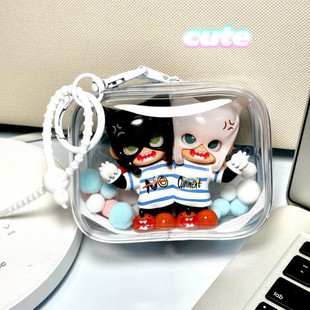 Outgoing Labubu Doll Storage Bag with Keychain Doll Storage Pouch Doll Display Bag Toy Accessories чорний
Outgoing Labubu Doll Storage Bag with Keychain Doll Storage Pouch Doll Display Bag Toy Accessories чорний