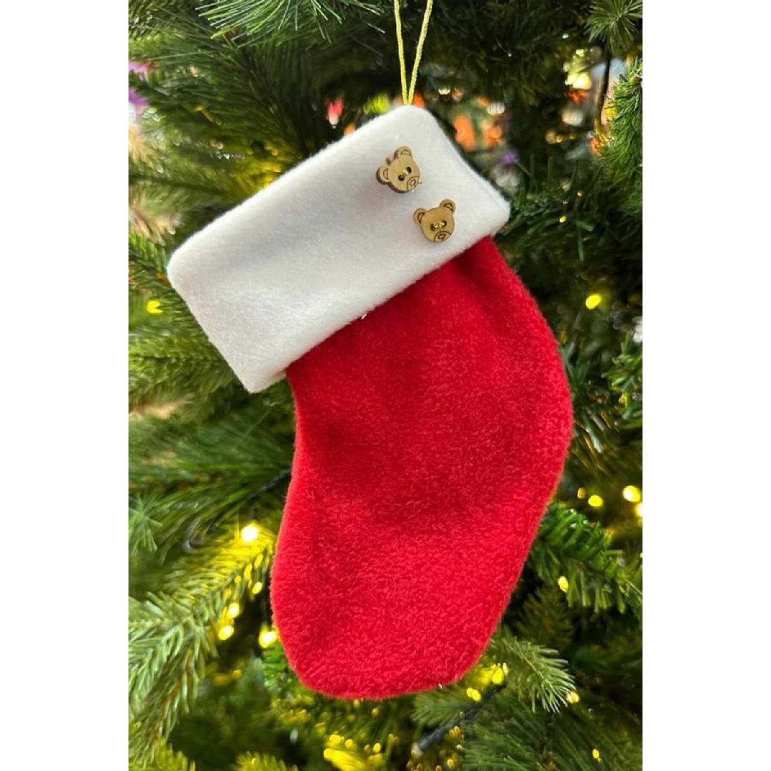 Christmas Pine Tree Ornament Sock Red чистый
Christmas Pine Tree Ornament Sock Red чистый