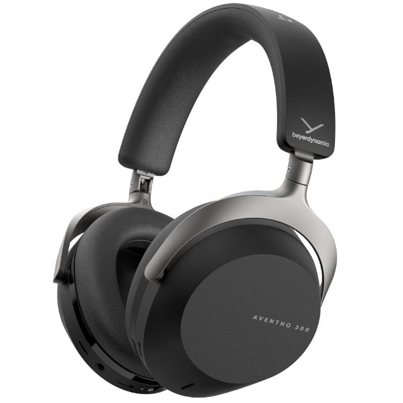 beyerdynamic AVENTHO 300, wireless over-ear headphones with Dolby Atmos, Bluetooth connectivity, black
beyerdynamic AVENTHO 300, wireless over-ear headphones with Dolby Atmos, Bluetooth connectivity, black
