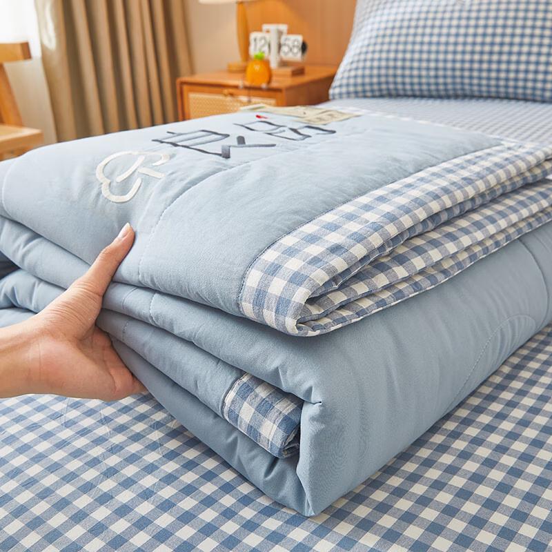 Muji Yarn-Dyed Washed Cotton Quilt
Muji Yarn-Dyed Washed Cotton Quilt