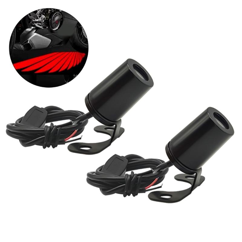 Motorcycle Projector Angels Wing LED Lamps Modified Motorbike Tail Lights Carpet Underglow Welcome Brake Taillights 1
Motorcycle Projector Angels Wing LED Lamps Modified Motorbike Tail Lights Carpet Underglow Welcome Brake Taillights 1