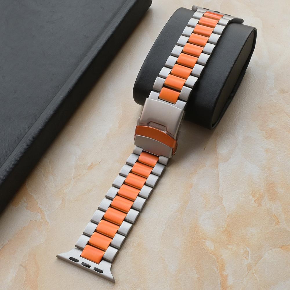 Titanium Ultra Band for Apple Watch Series 10 46mm Ultra2 49mm Luxury Men Titanium Bracelet for Series 9 8 7 6 5 4 SE 45mm 44mm 49mm 46mm 45mm 44mm
Titanium Ultra Band for Apple Watch Series 10 46mm Ultra2 49mm Luxury Men Titanium Bracelet for Series 9 8 7 6 5 4 SE 45mm 44mm 49mm 46mm 45mm 44mm