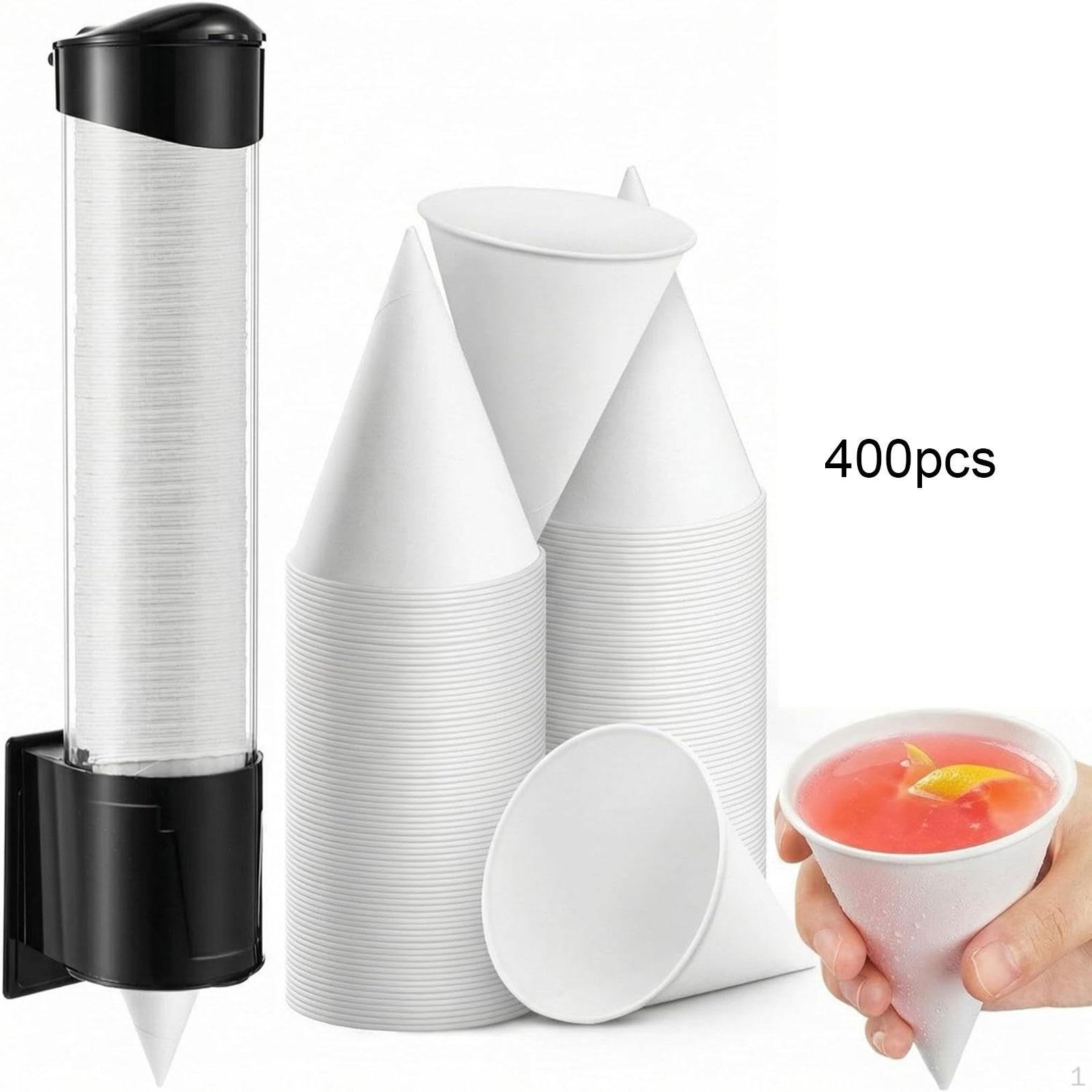 400 Pieces 4 oz Cone Cups Accessory Party Supplies Pull Type Gifts Water Cup Sturdy for Drinks чорний
400 Pieces 4 oz Cone Cups Accessory Party Supplies Pull Type Gifts Water Cup Sturdy for Drinks чорний