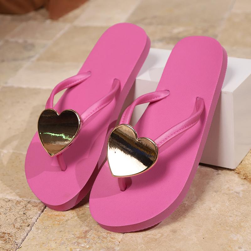 TUINANLE Летние шлепанцы Женские пляжные сандалии и тапочки на плоской подошве Мягкая подошва Конфетные цвета Обувь 42-43 розовый