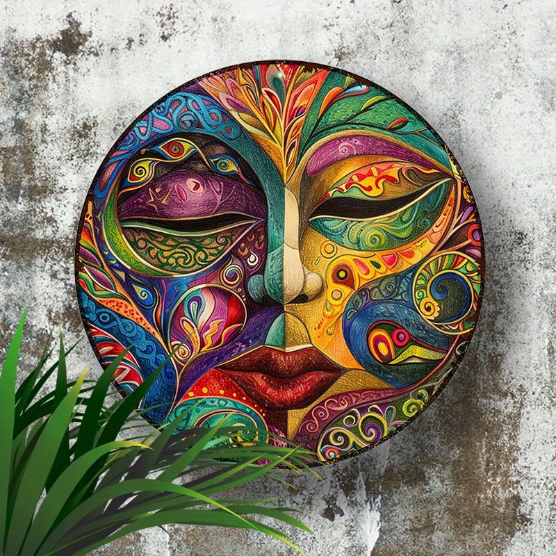 Aluminum Metal Sign - Colorful Mask Theme Wall Decor for Indoors & Outdoors - Easy-Hang, Restaurant, Garden, Room Decor 20x20cm білий
Aluminum Metal Sign - Colorful Mask Theme Wall Decor for Indoors & Outdoors - Easy-Hang, Restaurant, Garden, Room Decor 20x20cm білий