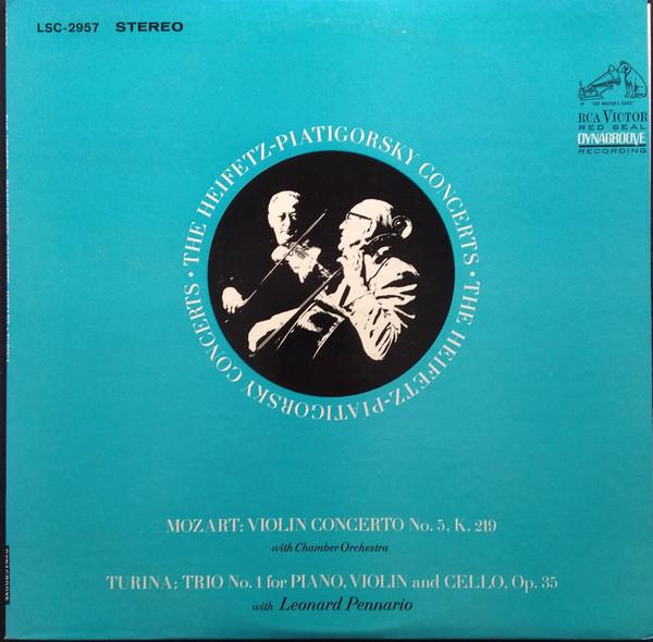 LP Record WOLFGANG AMADEUS MOZART JOAQUN TU Violin Concerto No. 5 K. 219 Tri LSC2957 RCA Victor Red 1967 US Classical Used
LP Record WOLFGANG AMADEUS MOZART JOAQUN TU Violin Concerto No. 5 K. 219 Tri LSC2957 RCA Victor Red 1967 US Classical Used