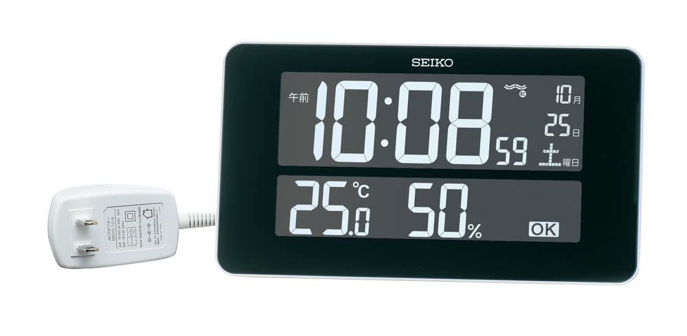 Seiko Clock Table Radio Digital LED 128 x 227 x 23 C3MONO DL217W Clock/Wall Clock, Controlled, White, Clock, mm, білий
Seiko Clock Table Radio Digital LED 128 x 227 x 23 C3MONO DL217W Clock/Wall Clock, Controlled, White, Clock, mm, білий