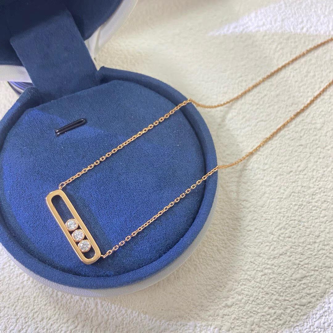 2025 Meijia V Gold Smooth Three-Bead Brooch Necklace with Sliding Diamond Pendant рожевий колір золота
2025 Meijia V Gold Smooth Three-Bead Brooch Necklace with Sliding Diamond Pendant рожевий колір золота