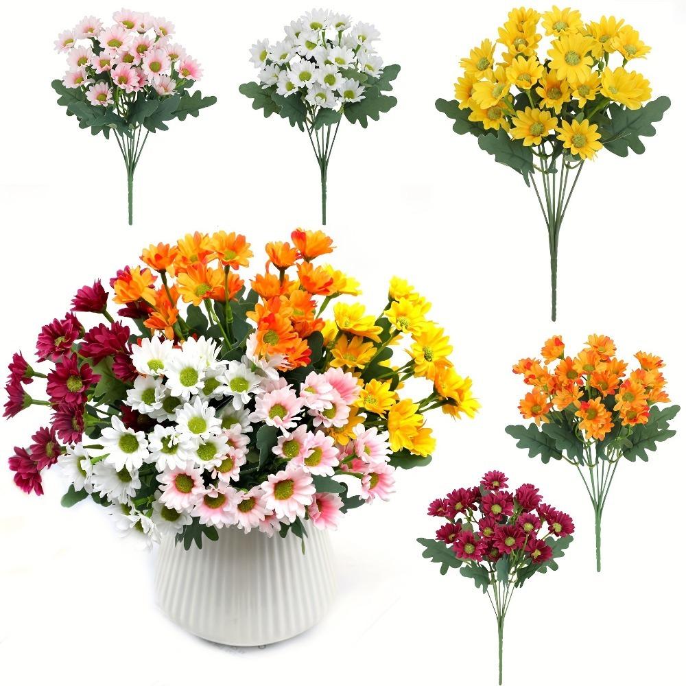 White Chamomile Artificial Flowers Simulation Bonsai New Silk Daisy Bouquets Wedding Decoration білий
White Chamomile Artificial Flowers Simulation Bonsai New Silk Daisy Bouquets Wedding Decoration білий