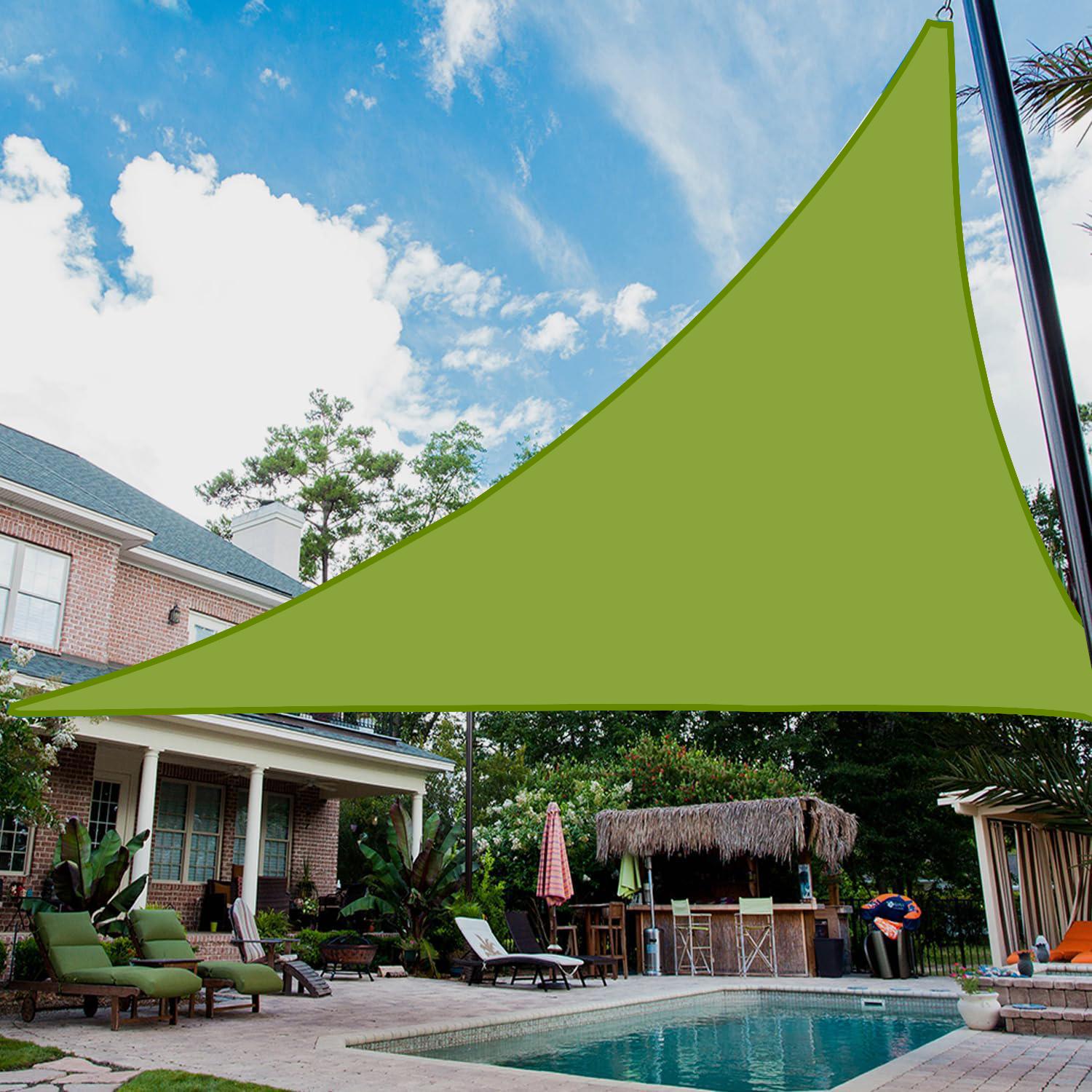 Portable Triangle Sun Shade Sail, Easy Install Canopy for Pool Deck, Party, Playground - Green Grey Orange Sun Shade Greenhouse 3x3x3m зелёный
Portable Triangle Sun Shade Sail, Easy Install Canopy for Pool Deck, Party, Playground - Green Grey Orange Sun Shade Greenhouse 3x3x3m зелёный