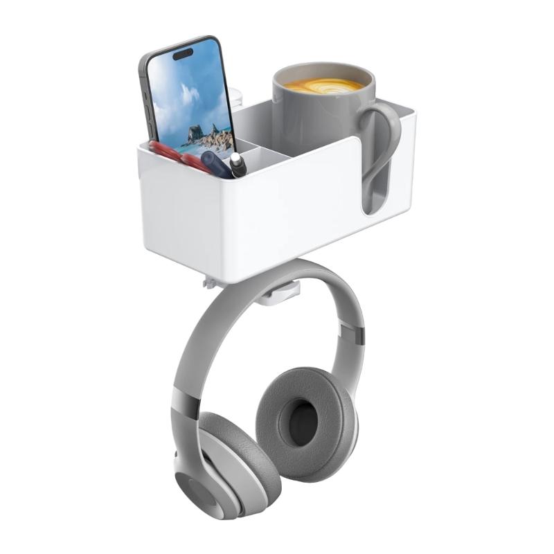 Drillless Installation Mount Stand with Adjustable Dividers and Concealed Hook For Efficient Desk Organization белый
Drillless Installation Mount Stand with Adjustable Dividers and Concealed Hook For Efficient Desk Organization белый