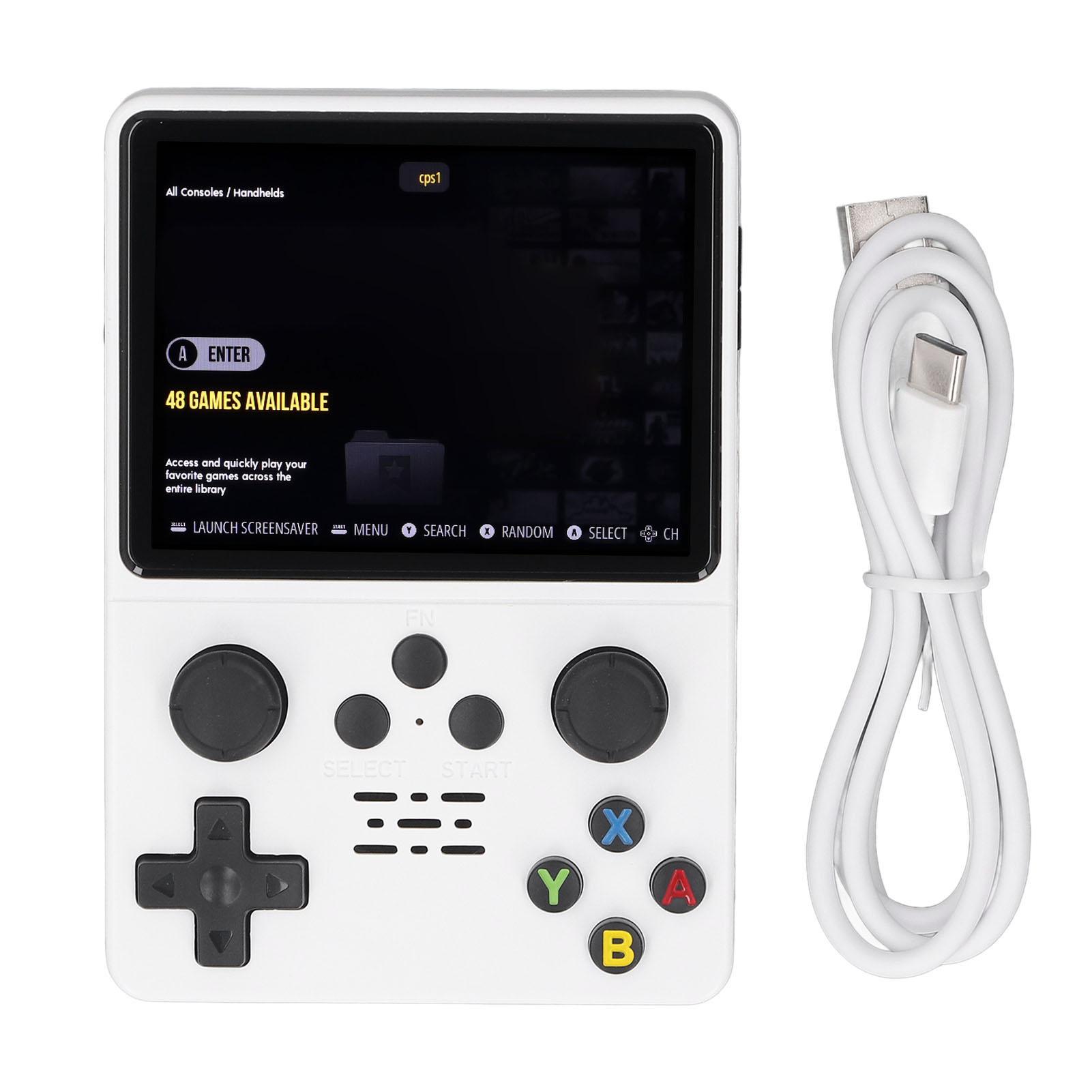 Портативная игровая консоль R35s с экраном IPS 3,5 дюйма, ретро-портативный игровой плеер для Linux с открытым исходным кодом белый
Портативная игровая консоль R35s с экраном IPS 3,5 дюйма, ретро-портативный игровой плеер для Linux с открытым исходным кодом белый