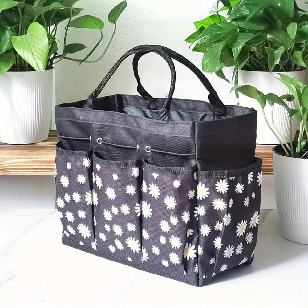 Daisy Print Portable Garden Tote Oxford Cloth Garden Tool Organizer Outdoor Activities сірий
Daisy Print Portable Garden Tote Oxford Cloth Garden Tool Organizer Outdoor Activities сірий