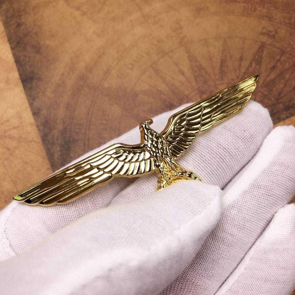 3D Embossed Brooch Pin Retro Eagle Wings Emblem Portable German Eagle Metal Badge Universal золотий
3D Embossed Brooch Pin Retro Eagle Wings Emblem Portable German Eagle Metal Badge Universal золотий