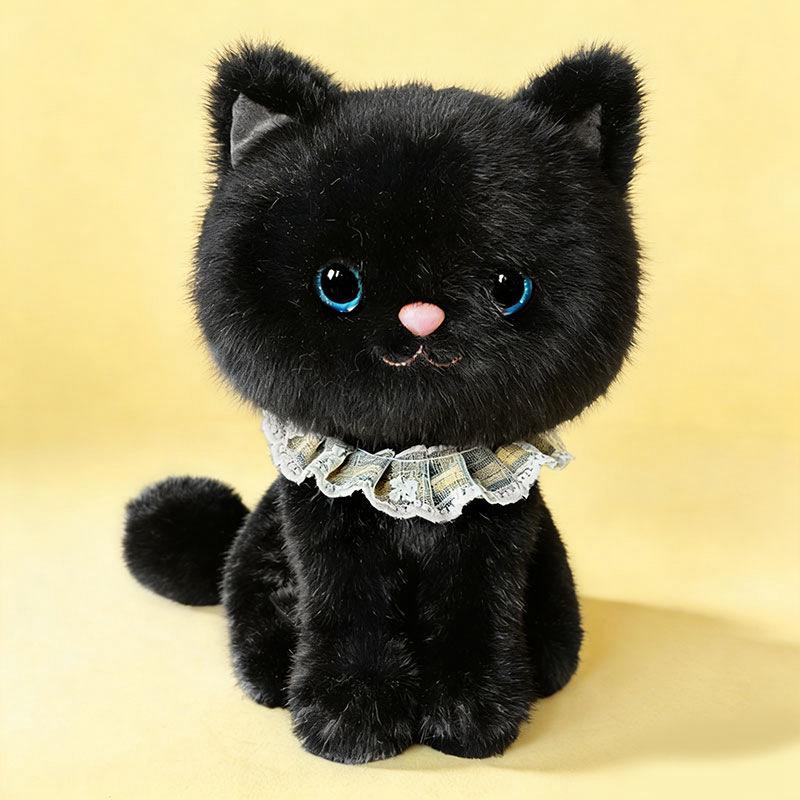 Adorable Gray Bella Cat Doll with Lace Scarf - Plush Toy & Comfort Figurine for Kids 25 cm
Adorable Gray Bella Cat Doll with Lace Scarf - Plush Toy & Comfort Figurine for Kids 25 cm