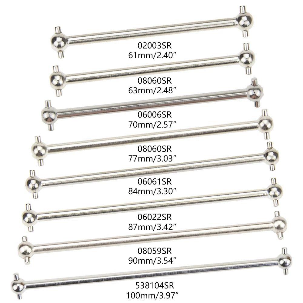 70mm 77mm Accessories Steel Metal HSP Unlimited Remote Control Car RC Car Parts Drive Shaft Dogbone 70mm срібний
70mm 77mm Accessories Steel Metal HSP Unlimited Remote Control Car RC Car Parts Drive Shaft Dogbone 70mm срібний