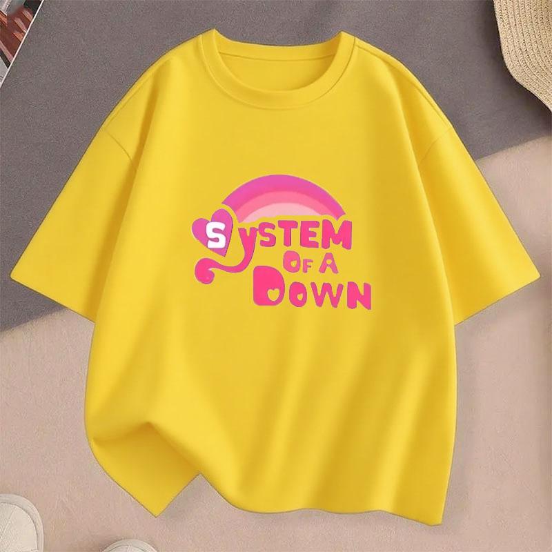 Women Casual System of a Down Printed T-shirt Summer Oversize Casual Harajuku O-Neck Short Sleeve Tops T-shirt for Women Unisex 3XL жёлтый
Women Casual System of a Down Printed T-shirt Summer Oversize Casual Harajuku O-Neck Short Sleeve Tops T-shirt for Women Unisex 3XL жёлтый