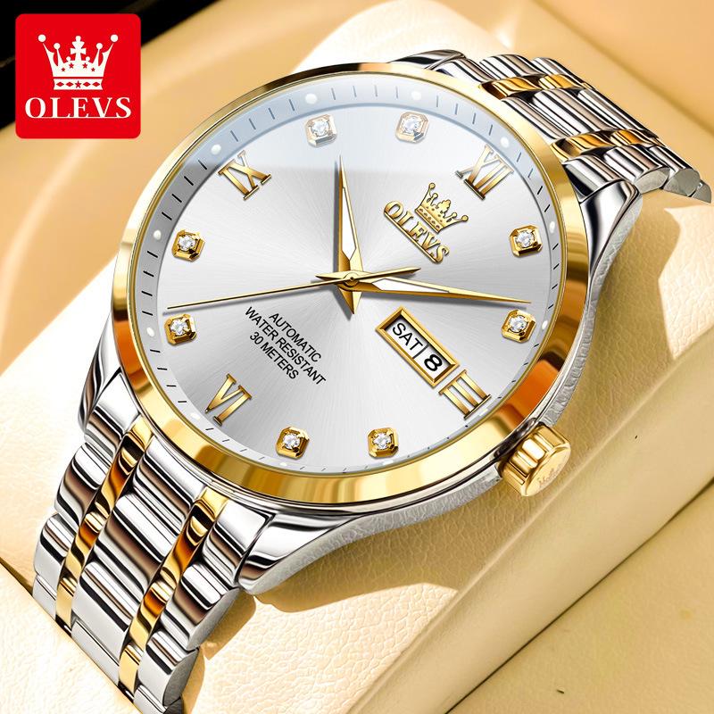Oulishi Men s Mechanical Watch - Hot-Selling Double Calendar Business Wristwatch
Oulishi Men s Mechanical Watch - Hot-Selling Double Calendar Business Wristwatch