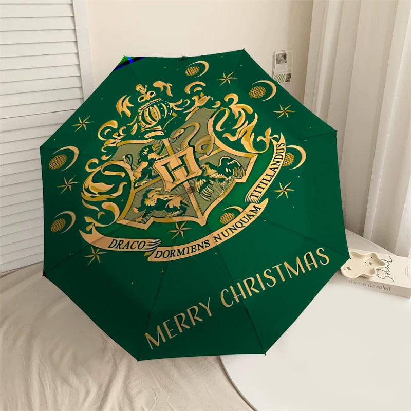 1PC Warner Hogwarts Crest Merry Christmas Automatic Open/Close Umbrella with Windproof, 16-Rib Sturdy Canopy, Durable Ribs1233A
1PC Warner Hogwarts Crest Merry Christmas Automatic Open/Close Umbrella with Windproof, 16-Rib Sturdy Canopy, Durable Ribs1233A