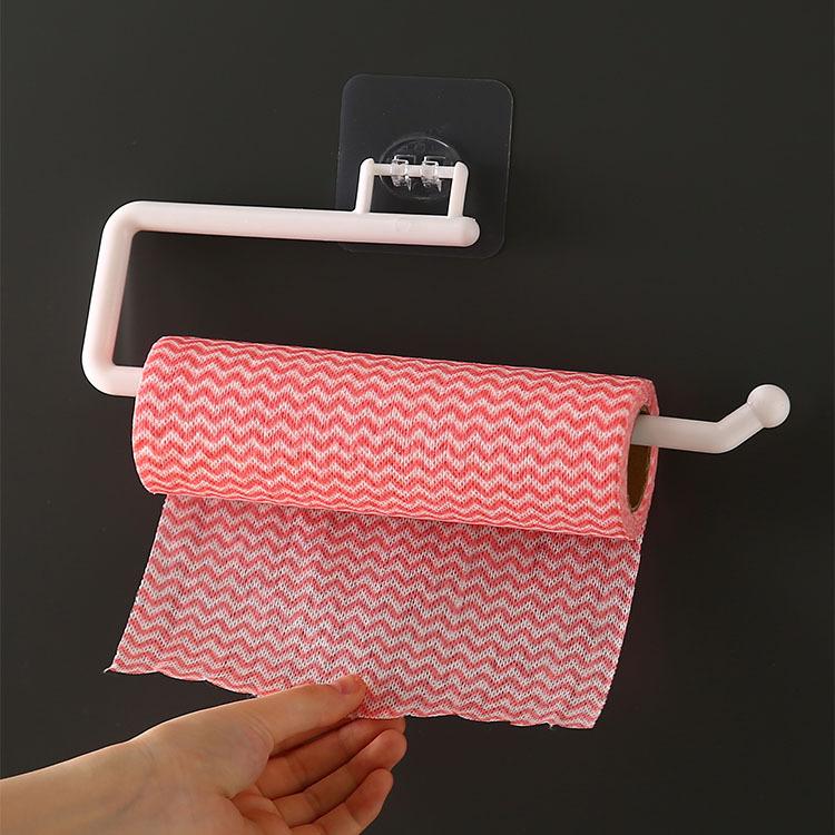 Perforation-free Kitchen Paper Towel Rack Roll Paper Rack Rack Plastic Wrap Storage Rack Toilet Paper Hook Rag Towel Rack Small #C0TQC# білий
Perforation-free Kitchen Paper Towel Rack Roll Paper Rack Rack Plastic Wrap Storage Rack Toilet Paper Hook Rag Towel Rack Small #C0TQC# білий