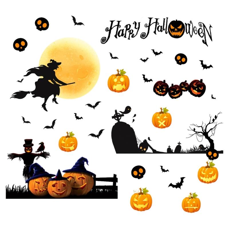 Horror Witch Moon Castles Halloween Window Sticker Adhesive Reusable PVC Decal Clings Decors Waterproof Home Decoration
Horror Witch Moon Castles Halloween Window Sticker Adhesive Reusable PVC Decal Clings Decors Waterproof Home Decoration