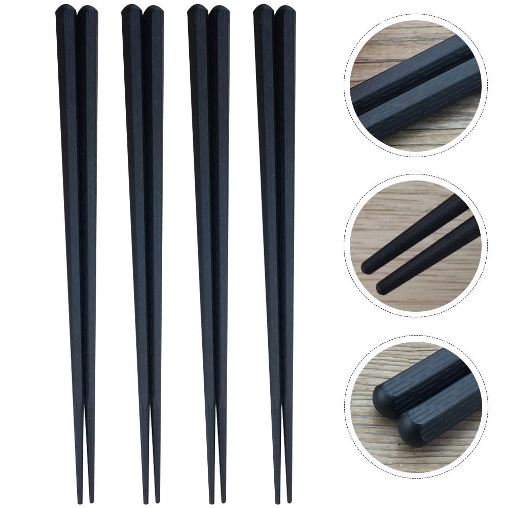 10 Pairs Cooking Sushi Chopsticks Practical Portable Japanese Kitchen Accessories Plastic Comfortable Grip Reusable Anti-skid 22.3X0.7X0.7CM чёрный
10 Pairs Cooking Sushi Chopsticks Practical Portable Japanese Kitchen Accessories Plastic Comfortable Grip Reusable Anti-skid 22.3X0.7X0.7CM чёрный