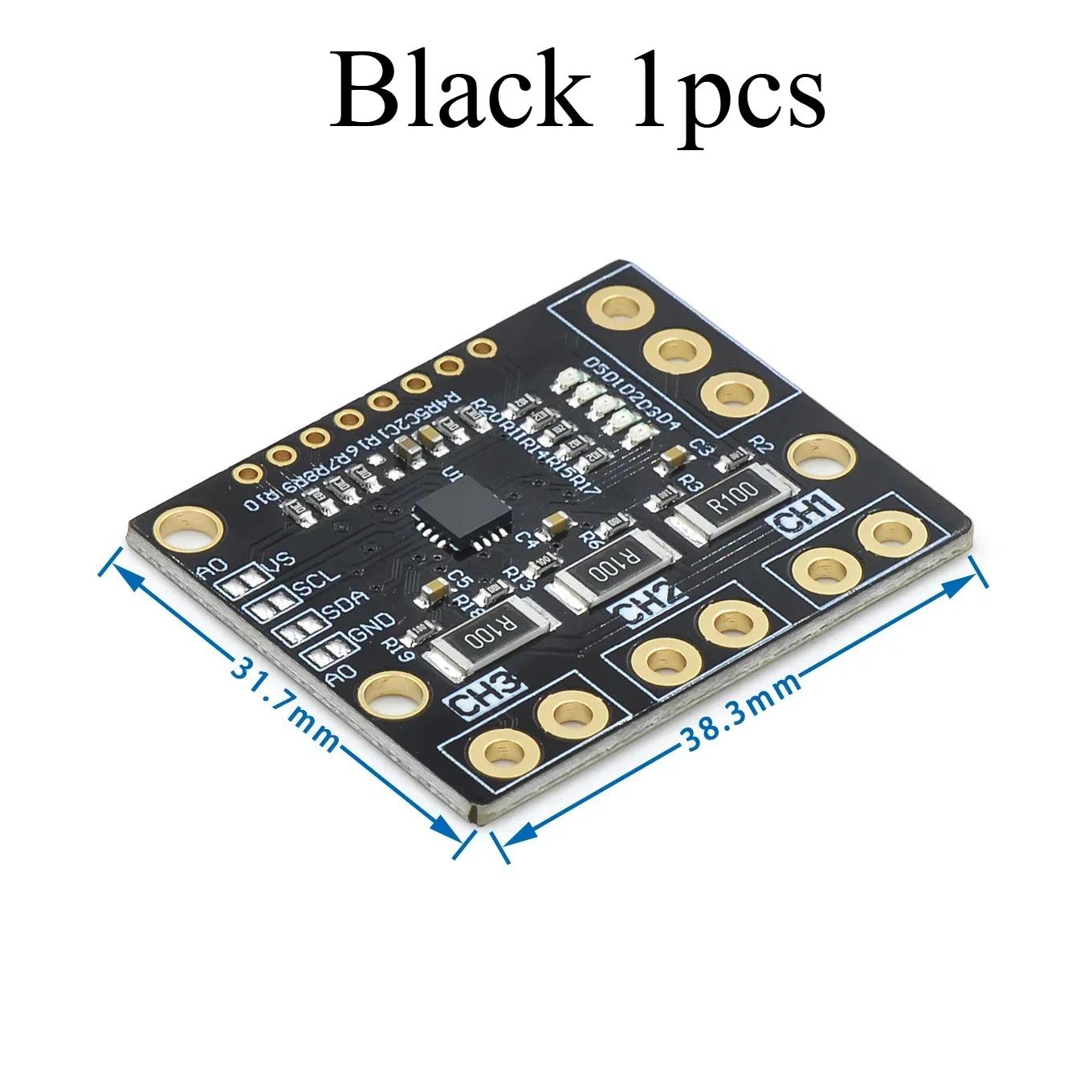 1pcs INA3221 I2C SMBUS Triple-Channel Shunt Current Power Supply Voltage Monitor Sensor Board Module Replace INA219 MCU3221 чорний
1pcs INA3221 I2C SMBUS Triple-Channel Shunt Current Power Supply Voltage Monitor Sensor Board Module Replace INA219 MCU3221 чорний