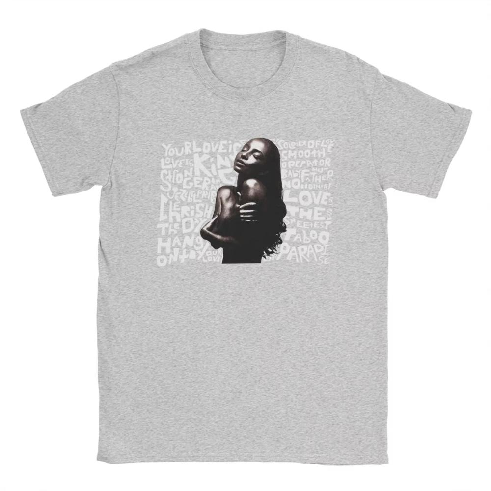 Sades Adu Printed T-Shirts Men Women Unique Cotton Tee Shirt Round Collar Short Sleeve T Shirt Tops 3XL
Sades Adu Printed T-Shirts Men Women Unique Cotton Tee Shirt Round Collar Short Sleeve T Shirt Tops 3XL