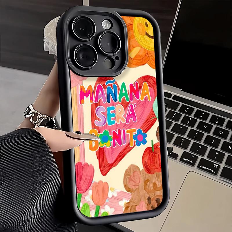 Phone Case for iPhone 17 Air 16E 15 16 Pro Max Karolg M-Manana Sera B-Bonito Cover 14 Plus 13 12 Mini Soft Shell Silicone Fundas iPhone 14 Pro
Phone Case for iPhone 17 Air 16E 15 16 Pro Max Karolg M-Manana Sera B-Bonito Cover 14 Plus 13 12 Mini Soft Shell Silicone Fundas iPhone 14 Pro