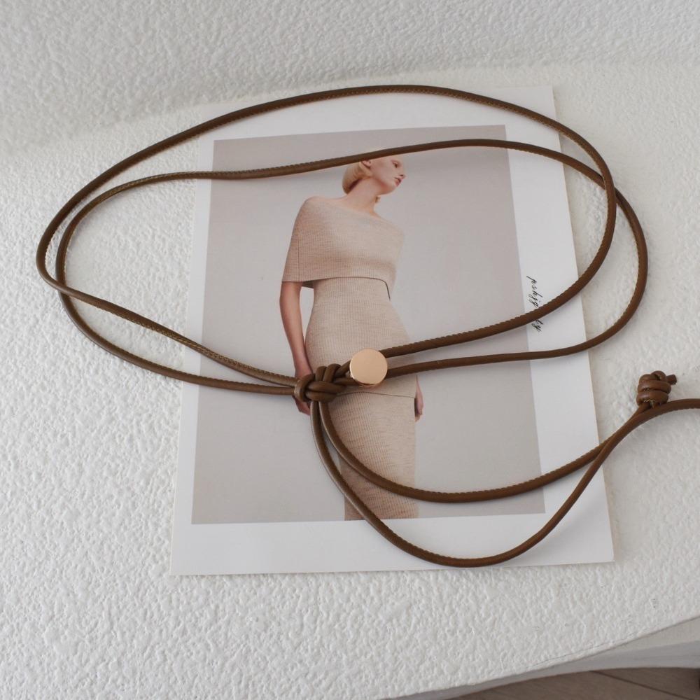 Fashionable Soft PU Leather Rope Belts Long Length Thin Waist Braid Tie Adjustable Waist Belt Women Lady Girl темно-коричневого кольору
Fashionable Soft PU Leather Rope Belts Long Length Thin Waist Braid Tie Adjustable Waist Belt Women Lady Girl темно-коричневого кольору