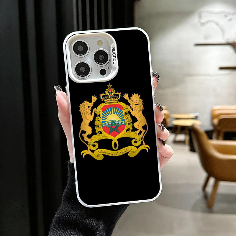 Morocco Flag Soft Phone Case for iPhone 15 16 17 Pro Max 17Air 16E 14 Plus 13 12 Mini Shockproof Cover Back Shell iPhone 16 Pro
Morocco Flag Soft Phone Case for iPhone 15 16 17 Pro Max 17Air 16E 14 Plus 13 12 Mini Shockproof Cover Back Shell iPhone 16 Pro