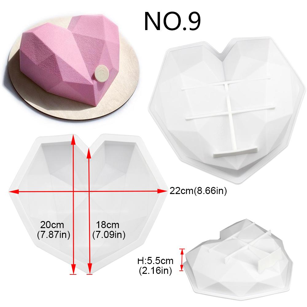 18 Style Silicone Cake Mold Baking Tools For Cakes Mousse Chocolate Mold 3D Cake Tray Baking Pan
18 Style Silicone Cake Mold Baking Tools For Cakes Mousse Chocolate Mold 3D Cake Tray Baking Pan