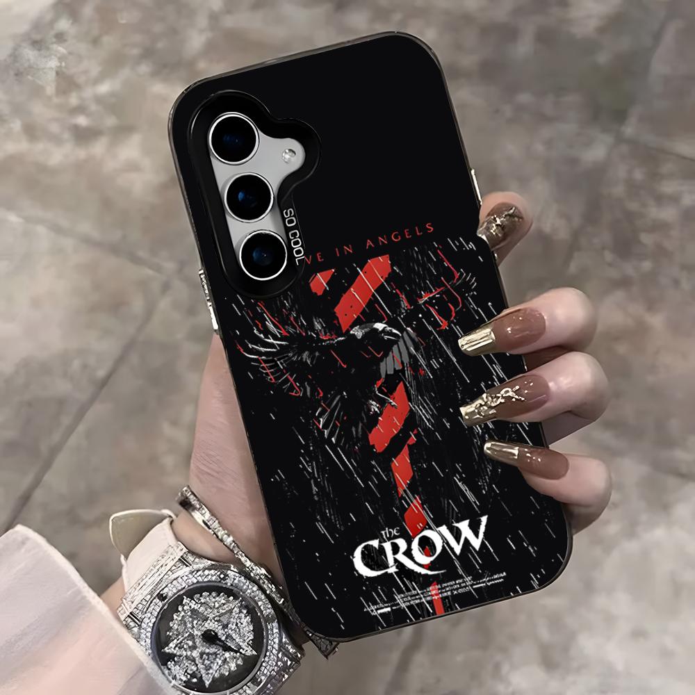 Classic The Crow Phone Case For Samsung S25 Ultra S23 S22 S21 S20 Ultra Plus S24 Fe A54 A55 Color Silver Cover Samsung S24
Classic The Crow Phone Case For Samsung S25 Ultra S23 S22 S21 S20 Ultra Plus S24 Fe A54 A55 Color Silver Cover Samsung S24