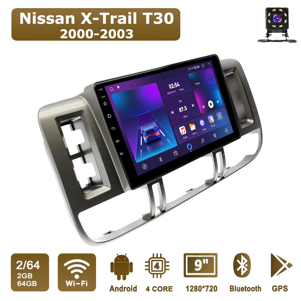 Автомобильная магнитола Android Car-Play для Nissan X-Trail T30 2000-2003 Мультимедийный плеер Головное устройство Стерео Навигация GPS BT WIFI, 2+64 ГБ серый
Автомобильная магнитола Android Car-Play для Nissan X-Trail T30 2000-2003 Мультимедийный плеер Головное устройство Стерео Навигация GPS BT WIFI, 2+64 ГБ серый