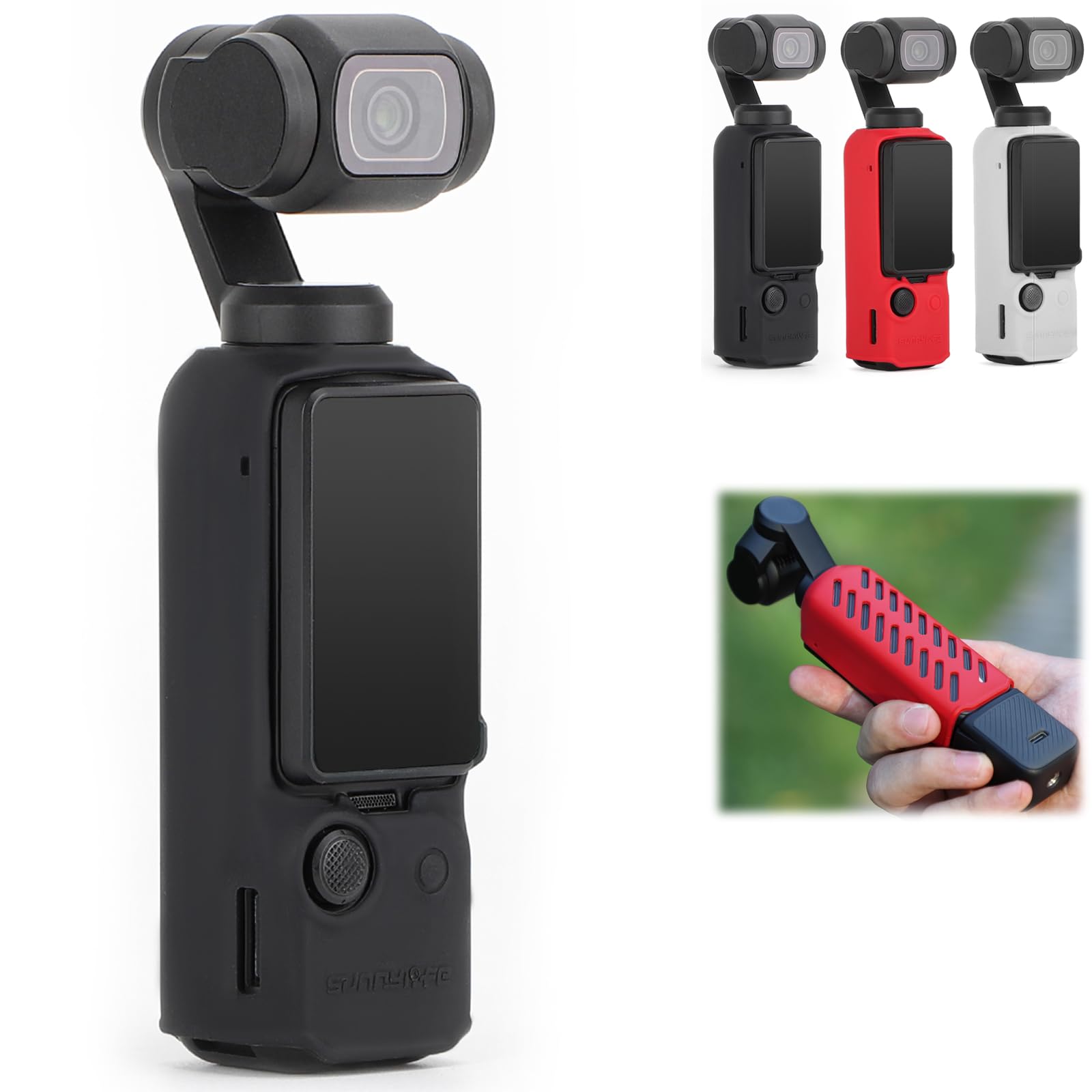 Taoricup Compatible with DJI Omso Pocket 3 Silicone Case Omso Pocket 3 Protective Case Omso Pocket 3 Silicone Protective Cover Accessories (Black)
Taoricup Compatible with DJI Omso Pocket 3 Silicone Case Omso Pocket 3 Protective Case Omso Pocket 3 Silicone Protective Cover Accessories (Black)