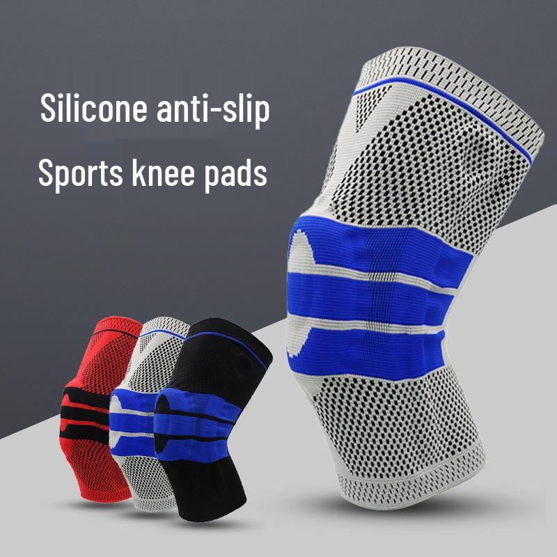 High-Elastic Silicone Sports Knee Pads with Built-in Support Bars - Anti-Slip Protection for Hiking, Basketball, and Fitness. XL Single
High-Elastic Silicone Sports Knee Pads with Built-in Support Bars - Anti-Slip Protection for Hiking, Basketball, and Fitness. XL Single