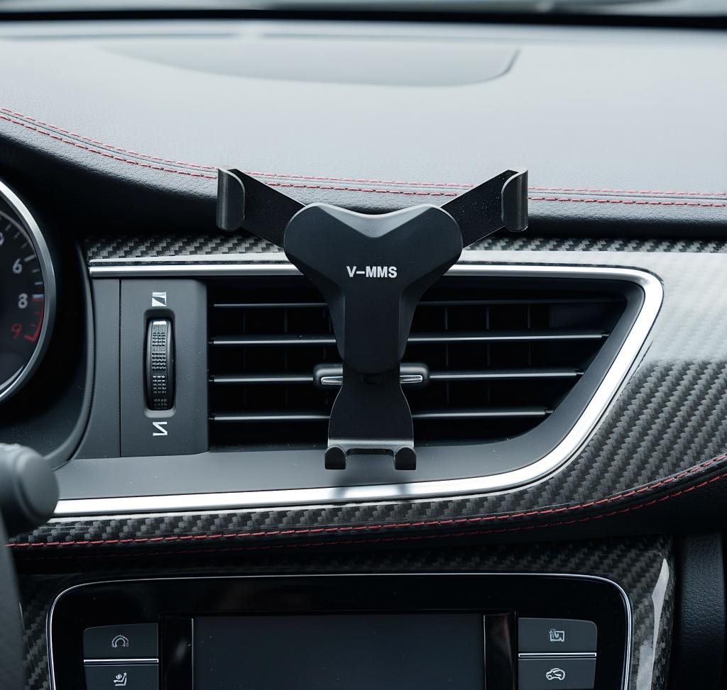 Universal Car Phone Mount Holder with Secure Clip - No Magnet Needed срібний
Universal Car Phone Mount Holder with Secure Clip - No Magnet Needed срібний