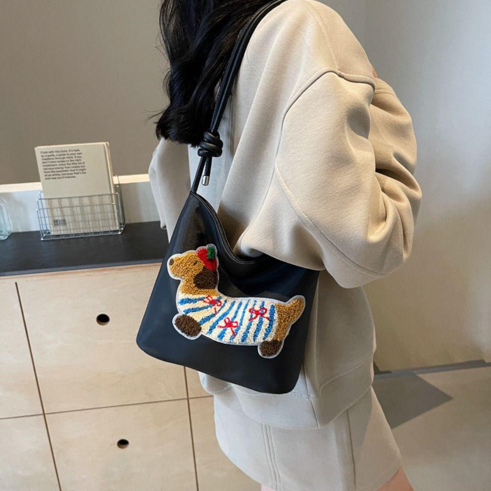 Oxford Cloth Shoulder Bag Large Capacity Crossbody Bag Fashion Tote Bucket Bag кавовий
Oxford Cloth Shoulder Bag Large Capacity Crossbody Bag Fashion Tote Bucket Bag кавовий