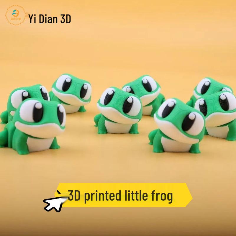 3D-печатная подвижная игрушка геккон-лягушка - подарок на День защиты детей и милое настольное украшение
3D-печатная подвижная игрушка геккон-лягушка - подарок на День защиты детей и милое настольное украшение