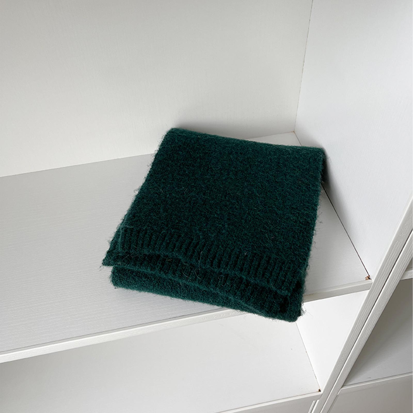 Самодельный базовый мягкий восковой премиальный атмосфера шерстяной смесовый однотонный вязаный шарф женский зимний шерстяной шарф мужской темно-зеленого
Самодельный базовый мягкий восковой премиальный атмосфера шерстяной смесовый однотонный вязаный шарф женский зимний шерстяной шарф мужской темно-зеленого