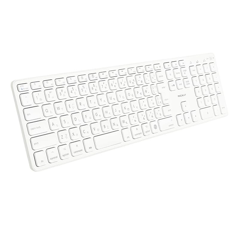 Macally Bluetooth - compatible Apple keyboard wireless With numeric keypad - rechargeable multi-pairing 3 units MacBook Pro/Air, iMac, Mac Mini, Mac
Macally Bluetooth - compatible Apple keyboard wireless With numeric keypad - rechargeable multi-pairing 3 units MacBook Pro/Air, iMac, Mac Mini, Mac