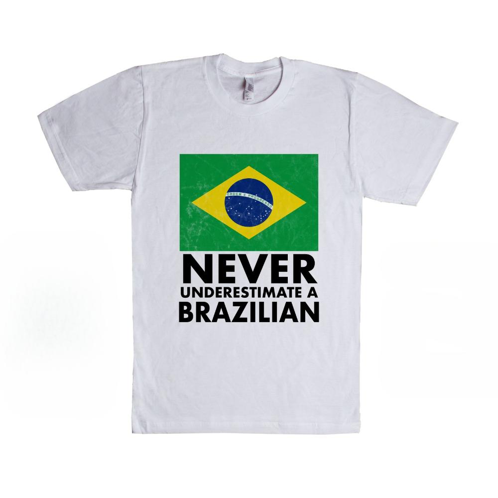 Never Underestimate A Brazilian Brazil Country South America Flag T Shirt Woman Man Brazilian Pride Cotton Graphic T Shirts 4XL
Never Underestimate A Brazilian Brazil Country South America Flag T Shirt Woman Man Brazilian Pride Cotton Graphic T Shirts 4XL