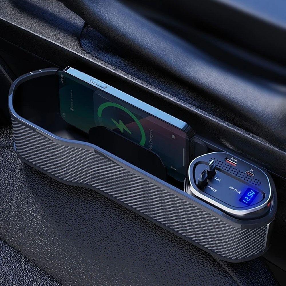 Easy Installation Front Seat Side Storage Case USB Type-C Seat Gap Filler Car Interior Accessories regular style 1
Easy Installation Front Seat Side Storage Case USB Type-C Seat Gap Filler Car Interior Accessories regular style 1