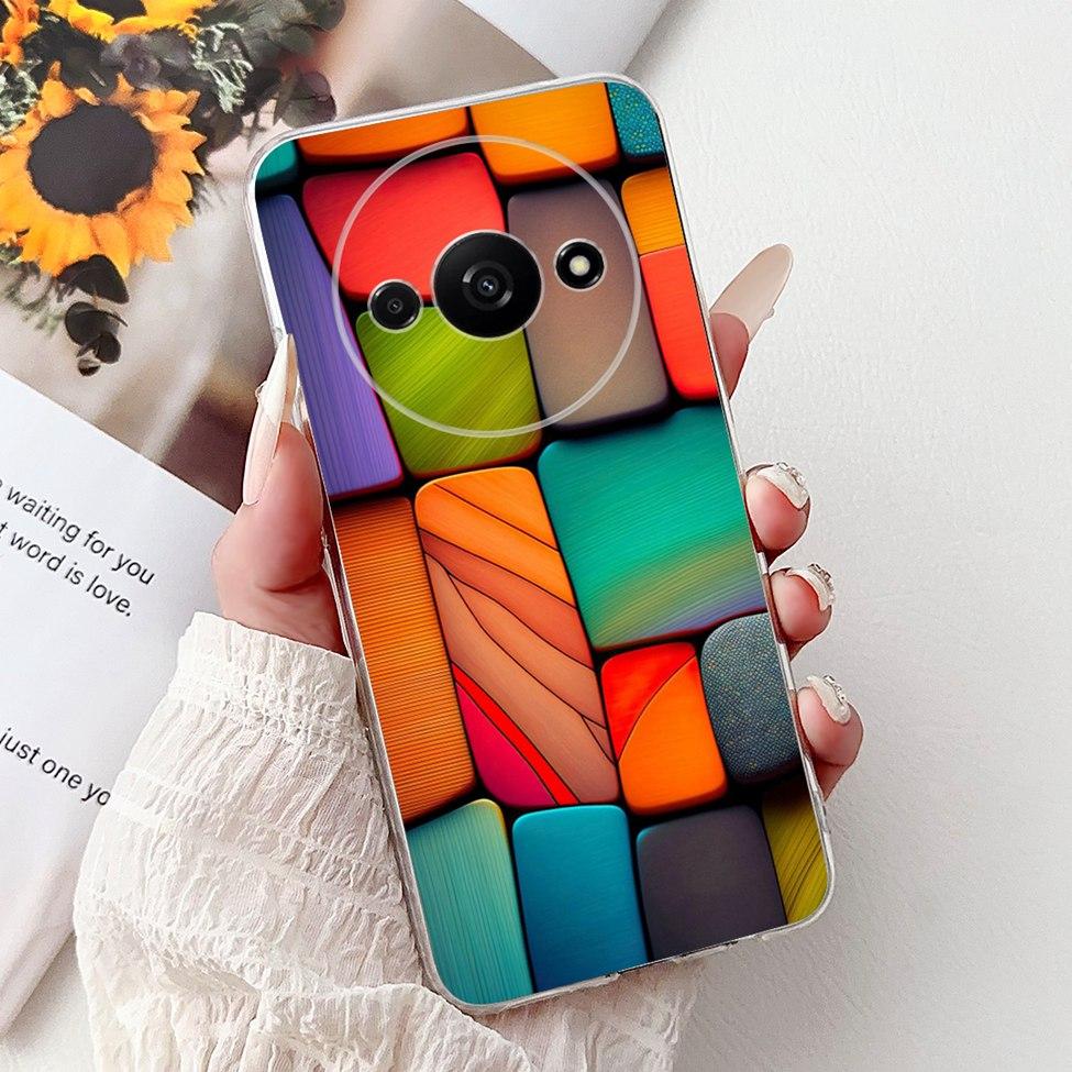 Clear For Redmi A3 Case Fashion Luxury Cute Cartoon Funny Painted Back Cover For Redmi A3 4G Phone Case 23129RN51X 23129RN51H Redmi A3
Clear For Redmi A3 Case Fashion Luxury Cute Cartoon Funny Painted Back Cover For Redmi A3 4G Phone Case 23129RN51X 23129RN51H Redmi A3