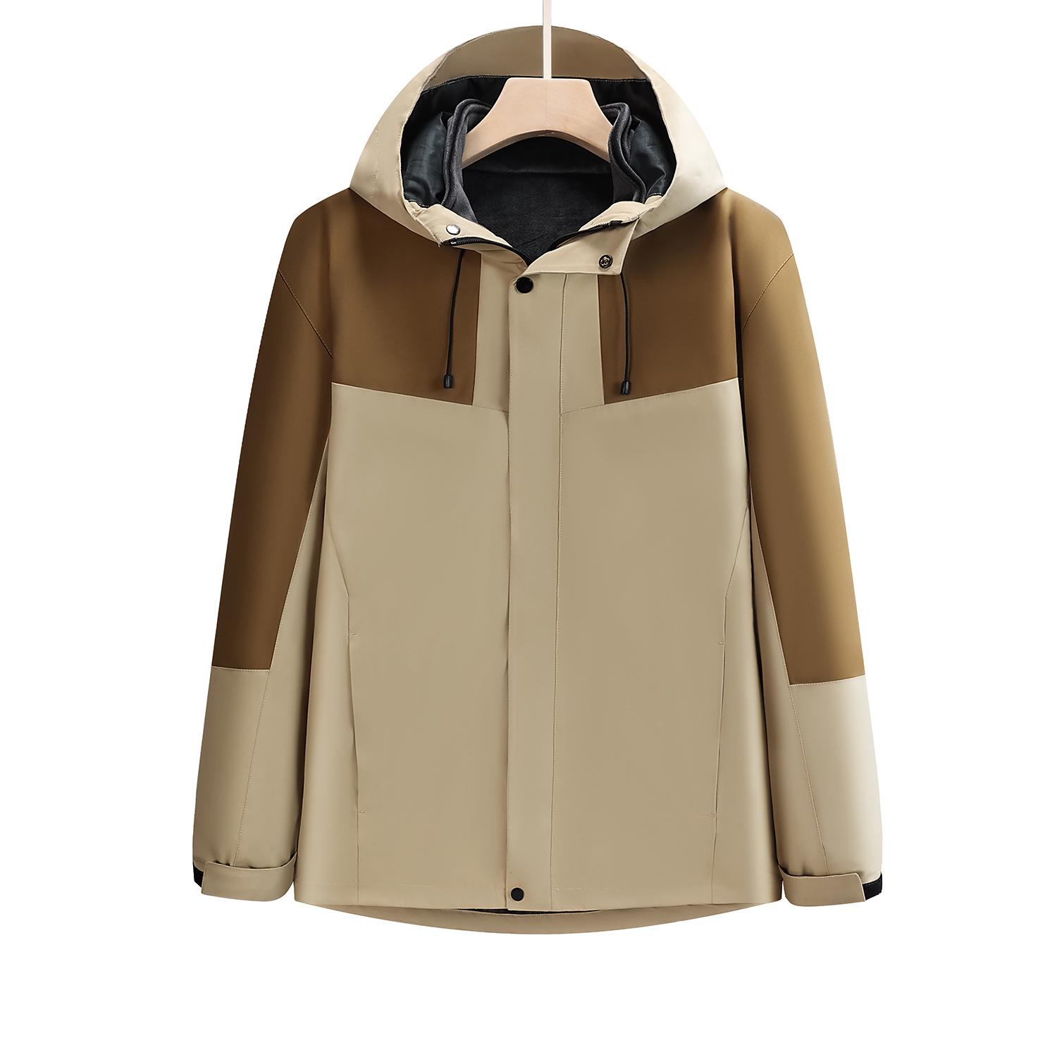 Унисекс Осенне-зимняя куртка-ветровка с цветными блоками - Водонепроницаемая, Ветрозащитная с логотипом. 3XL кофейный/бежевый
Унисекс Осенне-зимняя куртка-ветровка с цветными блоками - Водонепроницаемая, Ветрозащитная с логотипом. 3XL кофейный/бежевый